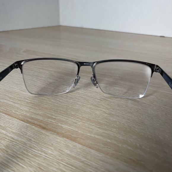 Ray-Ban RB6335 2855 Eyeglasses Grey Frames Only 56-17-145 Excellent Cond! - Picture 5 of 8